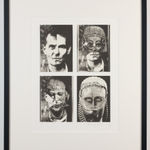 Eduardo Paolozzi, Untitled (Sixteen Heads), 1994