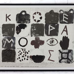 Joe Tilson, Software Chart Questionnaire - ‘Eye’, 1968