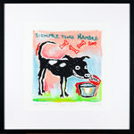 Mychael Barratt, Basquiat's Dog II - TP V, 2025