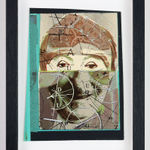 Eduardo Paolozzi, Untitled X (maquette for 9 heads), 1995