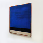 Quique Sarzamora, S.T. Políptico Azul I, 2025