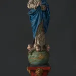 Frame with Painting and Mirror