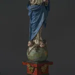 Frame with Painting and Mirror