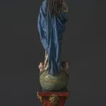 Frame with Painting and Mirror