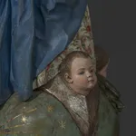 Frame with Painting and Mirror