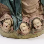 Frame with Painting and Mirror