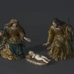 Frame with Painting and Mirror