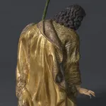 Frame with Painting and Mirror