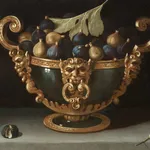 Frame with Painting and Mirror