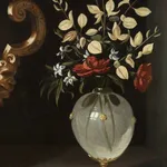 Frame with Painting and Mirror