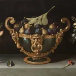 Frame with Painting and Mirror