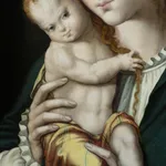 Frame with Painting and Mirror