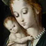 Frame with Painting and Mirror