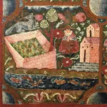 Frame with Painting and Mirror