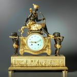 Jean-Simon Deverberie, An Empire ‘Pendule l’Afrique’ by Jean-Simon Deverberie, Paris, date circa 1812-15