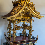 Unknown, A Regency mirror of architectural form, England, date circa 1820