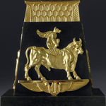 Pierre-Philippe Thomire (attributed to), A pair of Louis XVI oil lamps featuring the figures of L’Étude and La Philosophie, attributed...