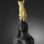 Pierre-Philippe Thomire (attributed to), A pair of Louis XVI oil lamps featuring the figures of L’Étude and La Philosophie, attributed...