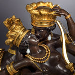 Jean-Simon Deverberie, An Empire ‘Pendule l’Afrique’ by Jean-Simon Deverberie, Paris, date circa 1812-15