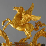 Manière, A Louis XVI lyre clock by Manière, Paris, date circa 1785