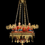 A GEORGE II MAHOGANY ARMCHAIR, English, circa 1755