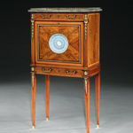 A GEORGE II MAHOGANY ARMCHAIR, English, circa 1755