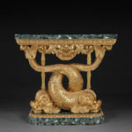 A GEORGE II MAHOGANY ARMCHAIR, English, circa 1755