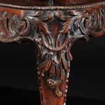 A GEORGE II MAHOGANY ARMCHAIR, English, circa 1755