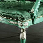 A GEORGE II MAHOGANY ARMCHAIR, English, circa 1755