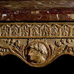 A GEORGE II MAHOGANY ARMCHAIR, English, circa 1755