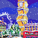 City in Bloom, Original Limited Edition Print, 2024