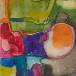 Maurice Estève, 8, Sans Titre, 1964