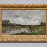 Charles-François Daubigny, Les gardeuses d'oies, 1874