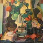 Clara Deike, E503 Still Life with Fruit in White Compote, 1935