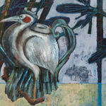 Timóteo Lopes, Momento de engano, entalhe em compensado de copaíba 15 mm, 2025