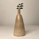 Jode Pankhurst, Small Dimple Vase - Short Speckled White, 2025