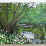 Colin Halliday, Wild Flowers Riverbank, 2014-15