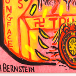 Judith Bernstein, Money Shot - Yellow, 2016