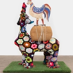 vanessa german, grandaughter, the artist, in meditation upon the migratory patterns, forced and unforced, of grandmother liza jane and her...