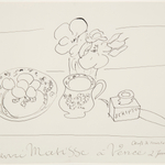 Henri Matisse, …L’Angoisse qui s’amasse en frappant sous ta gorge… (…The Gathering Anguish that Strikes in Your Throat…), 1944