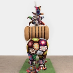 vanessa german, grandaughter, the artist, in meditation upon the migratory patterns, forced and unforced, of grandmother liza jane and her...