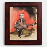 Leonor Fini, Original Illustration for Edgar Allan Poe’s Short Story Hop-Frog in Extraordinary Stories Part II, 1966