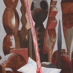 James Rosenquist, The Meteor Hits Brancusi's Pillow, 1997–1999