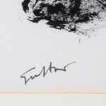 Detail of the artist’s signature.