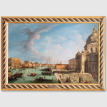 Painting depicting the Venice's lagoon