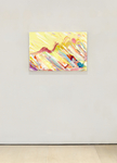 Brendan Cass Almighty Mountain (Yellow Heights), 2021 acrylic on canvas 24 x 36 inches