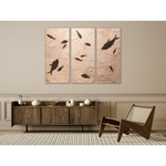 Fossil Fish Triptych 1799abc (SOLD)