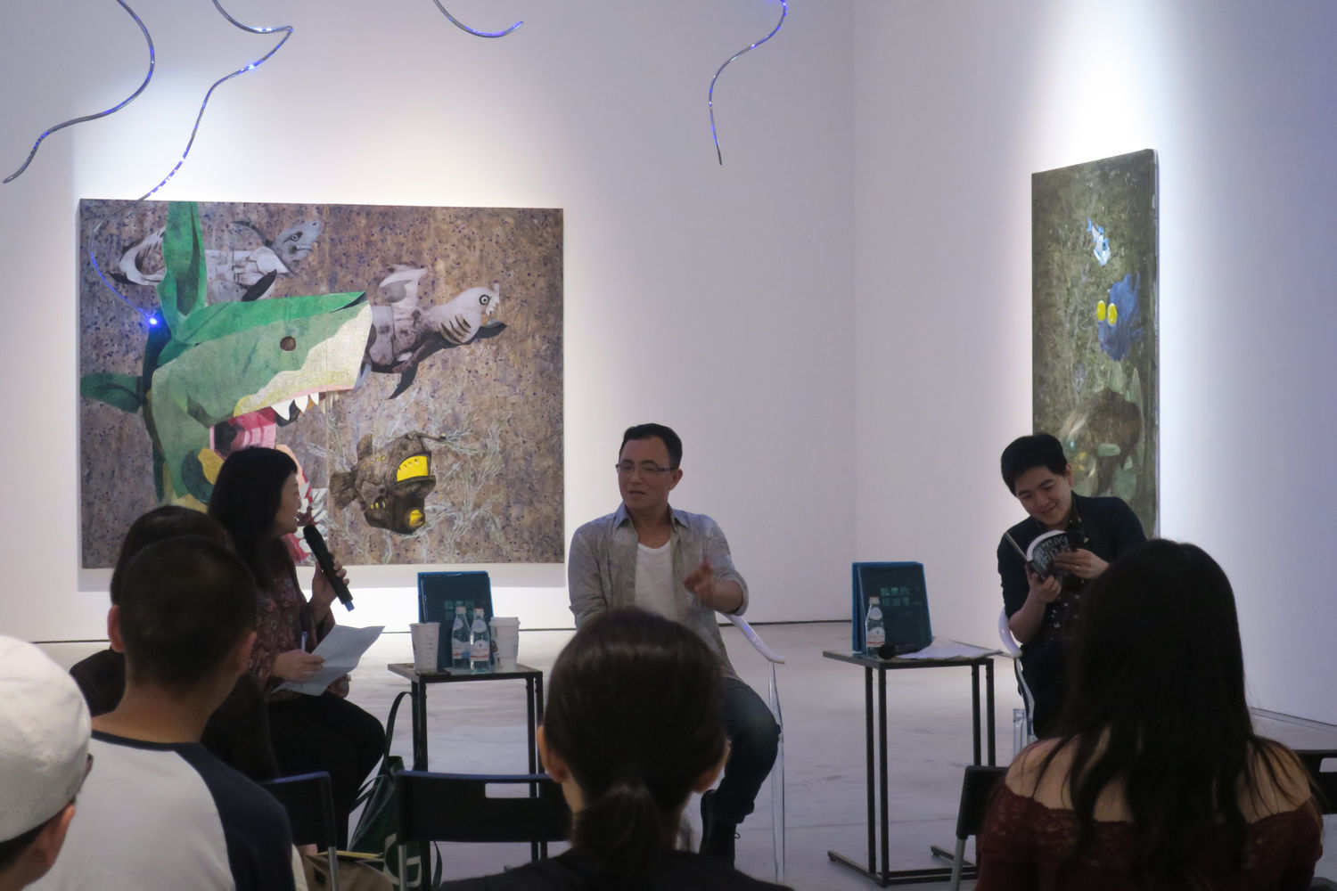 尋找曼荼羅．黯黑的放浪者　新書座談會