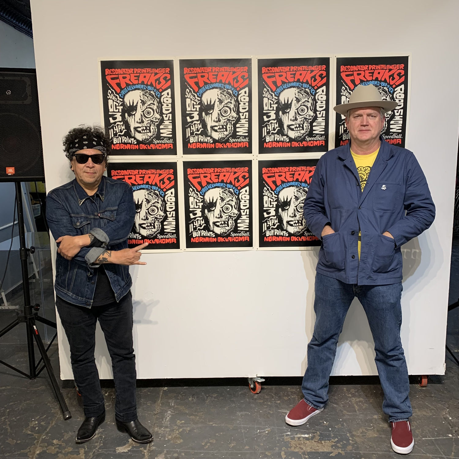 Artist Talk with Bill Fick and Carlos Hernandez | Speedball Roadshow