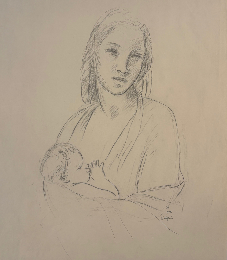 Enrique Alf&eacute;rez Mother &amp;amp; Child, 1993